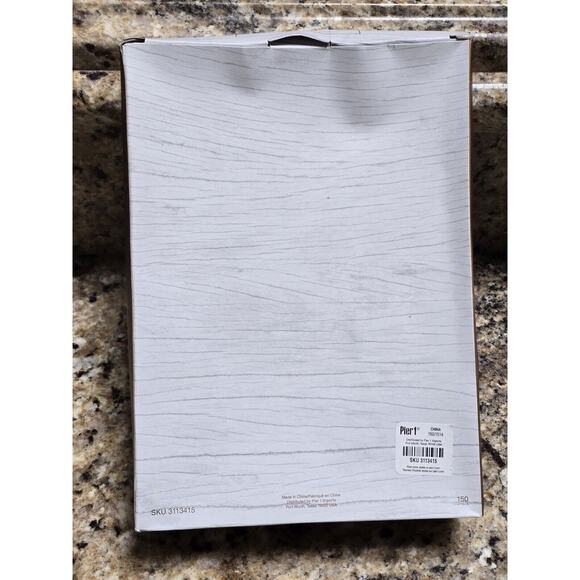 Pier 1 Imports Mini Santa Face And Tummy Christmas Ornaments Set of 20 - Picture 3 of 4